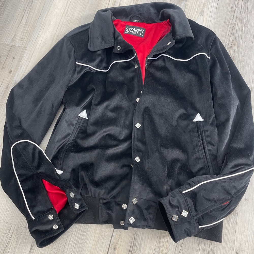 Black Mini Bomber